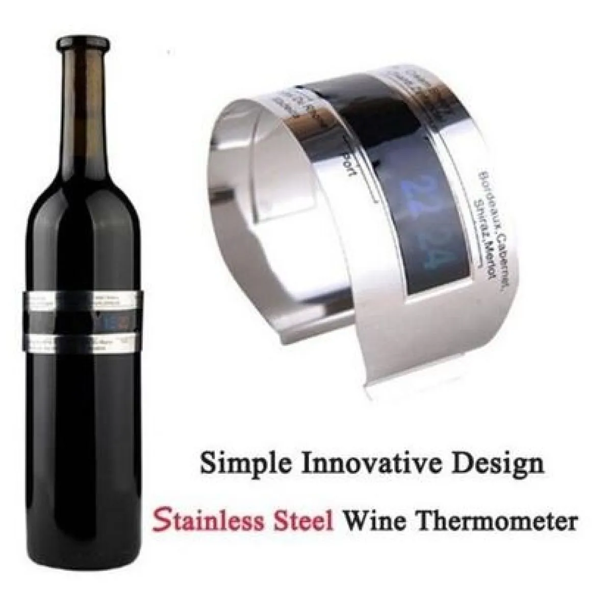 termometar za vino clever - slika 4