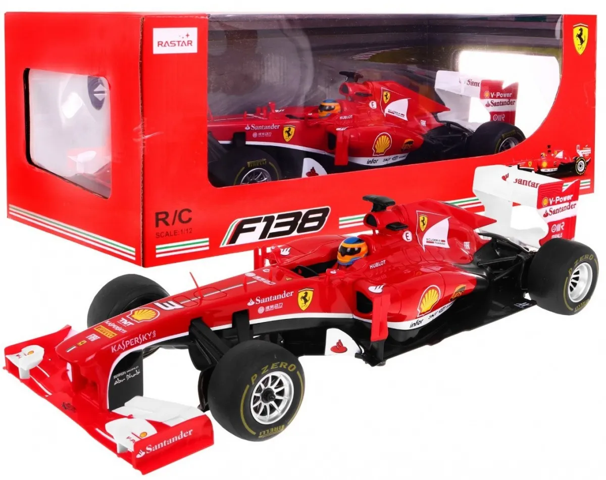 Formula na daljinsko upravljanje Ferrari F1 1:12 RASTAR - crvena - Mursko Središće