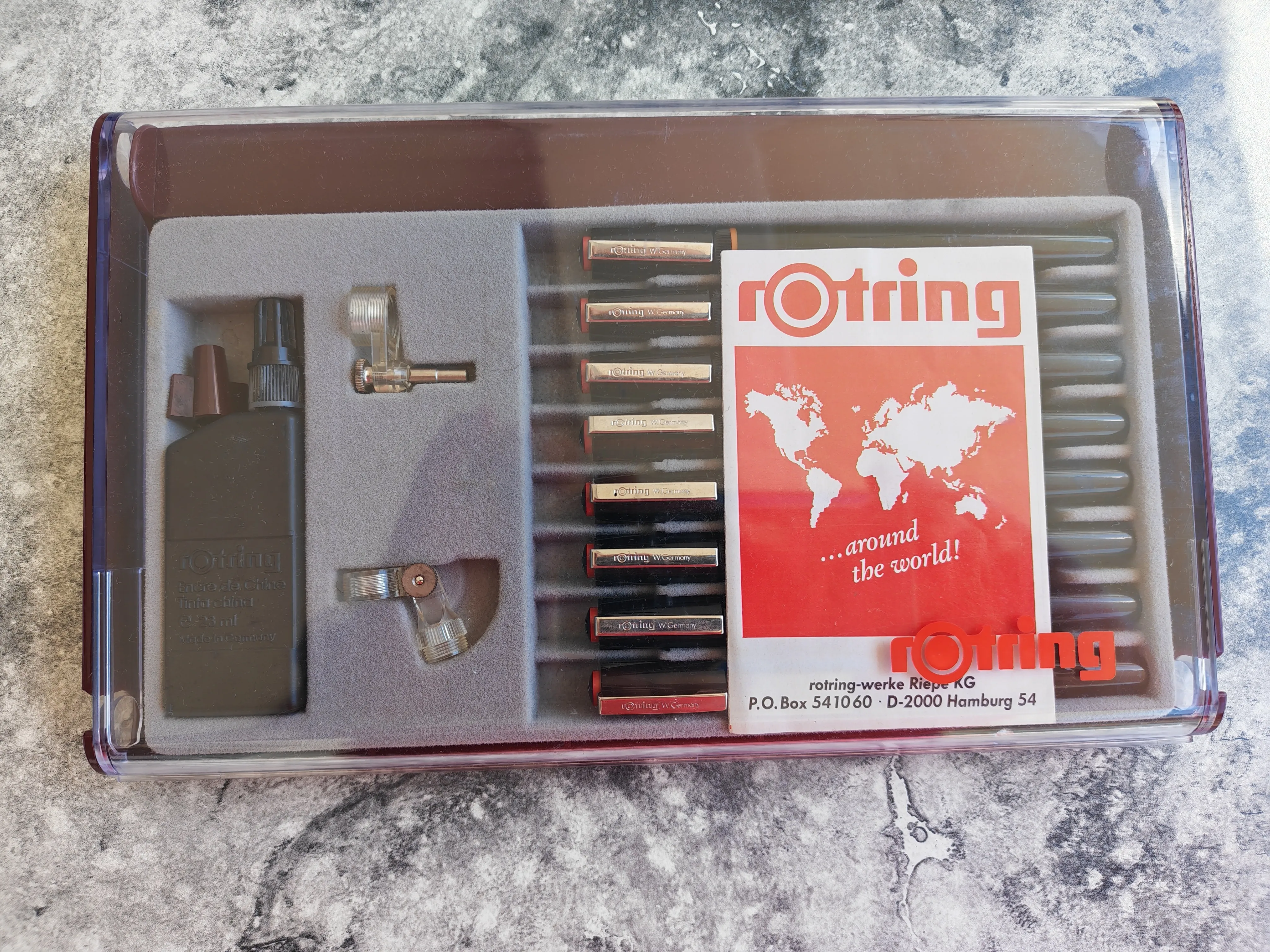 rapidografi rotring ekstra stanje! - slika 9