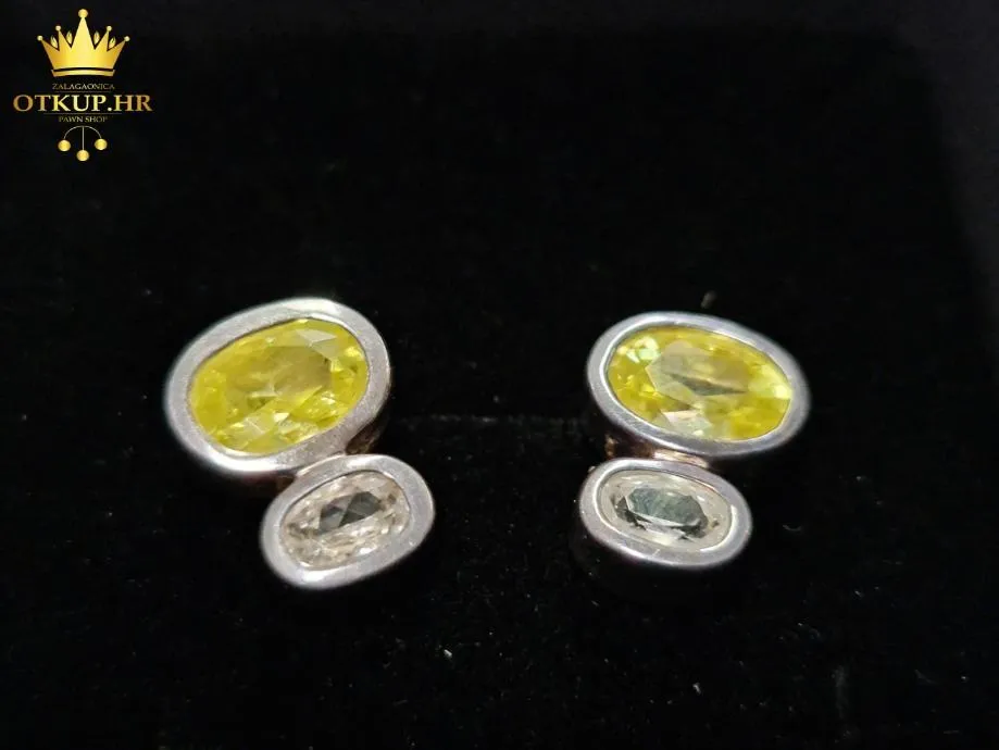 Srebrne Naušnice 5,38g (.925) / R1, Rate ! - Zagreb