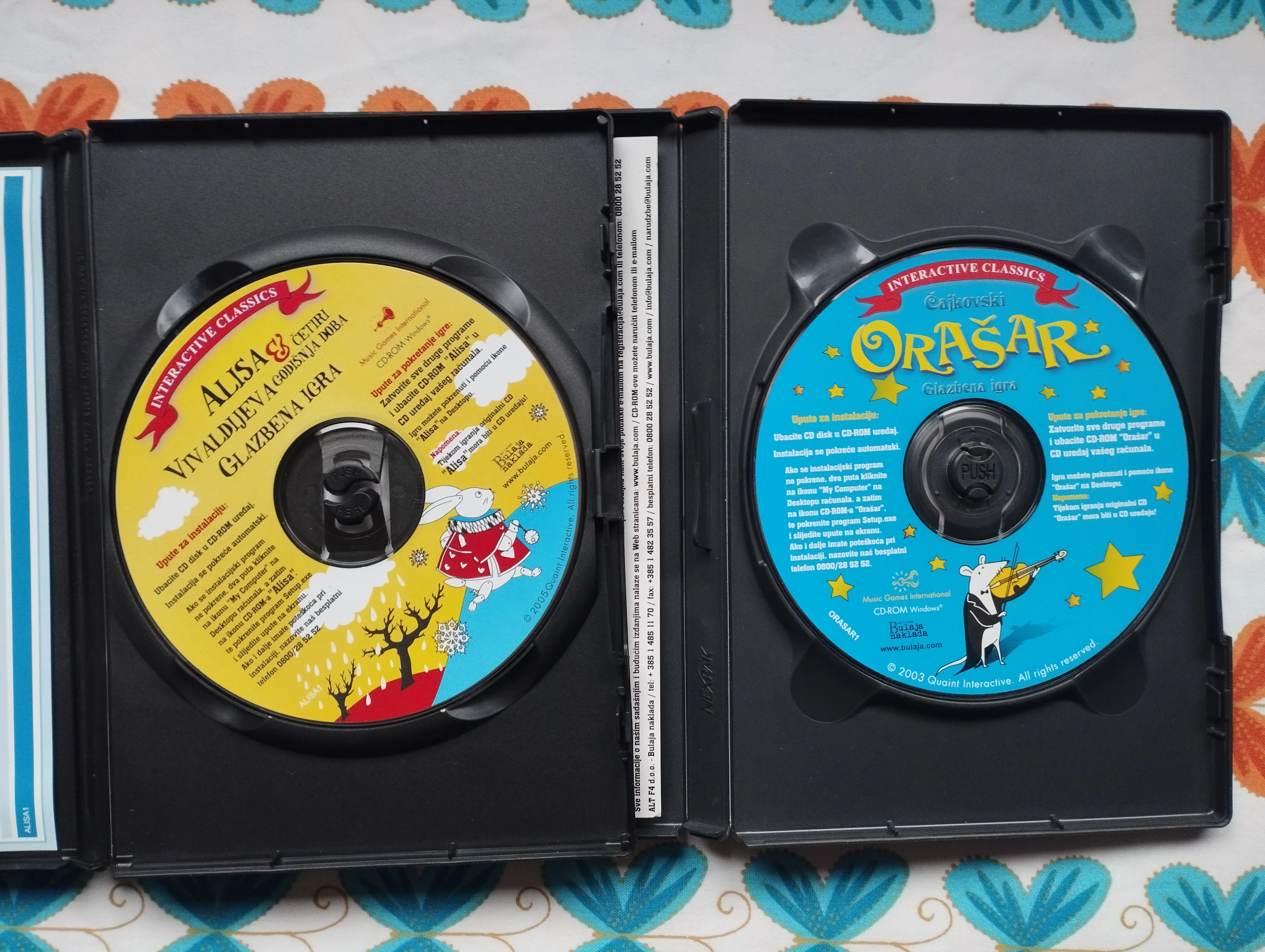 glazbena igra: orašar, alisa pc cd rom - slika 3