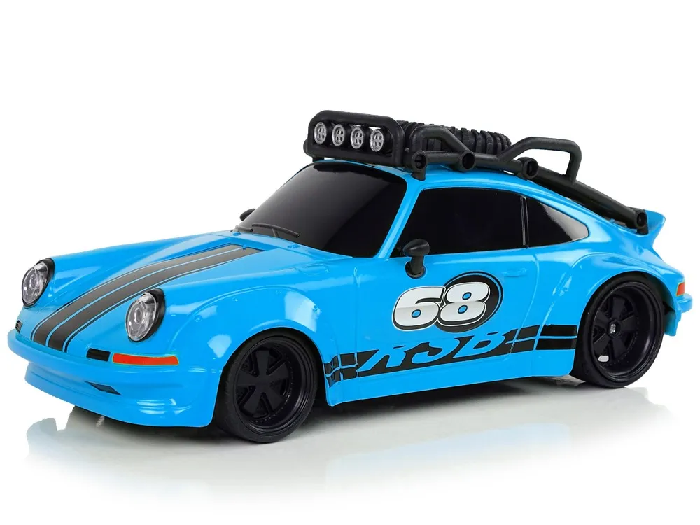 auto na daljinsko upravljanje 1:18 blue spare - plavi - slika 2