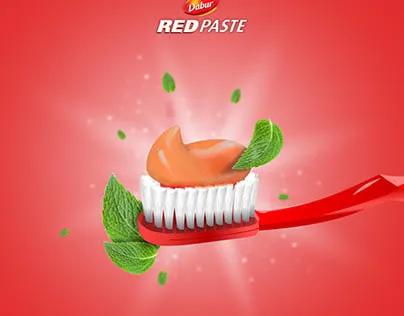 red pasta za zube dabur (bez fluora) 100gr - slika 5