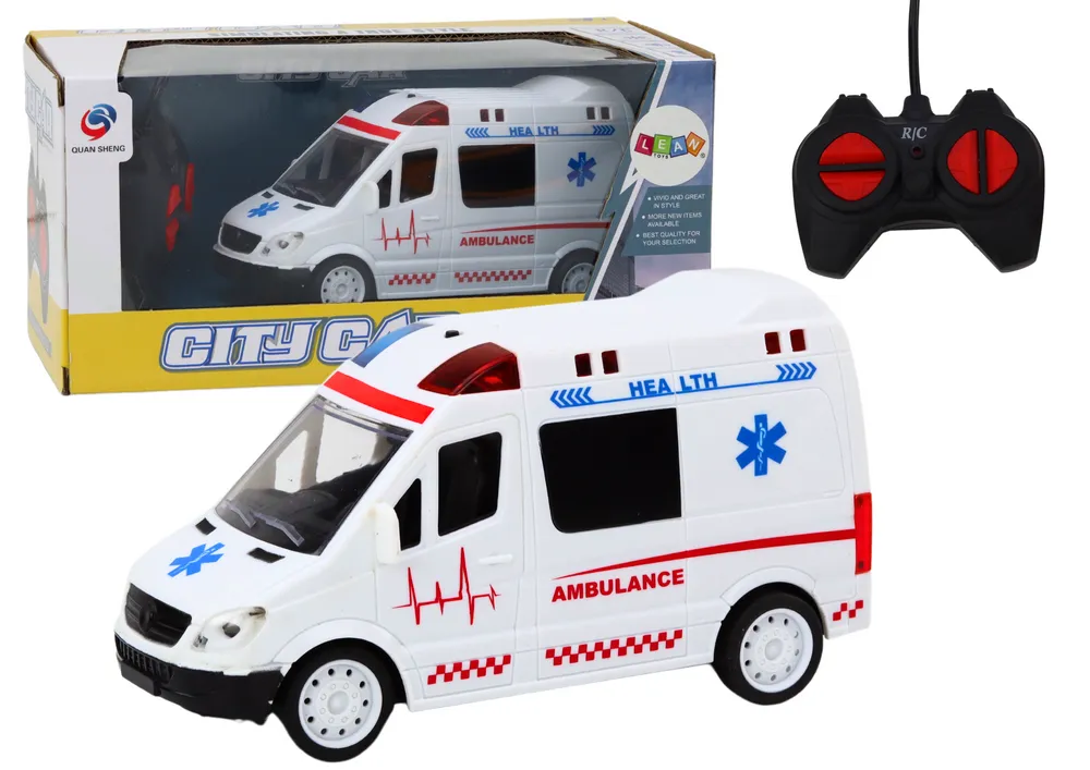 Auto na daljinsko upravljanje RC Ambulance - bijeli - Mursko Središće