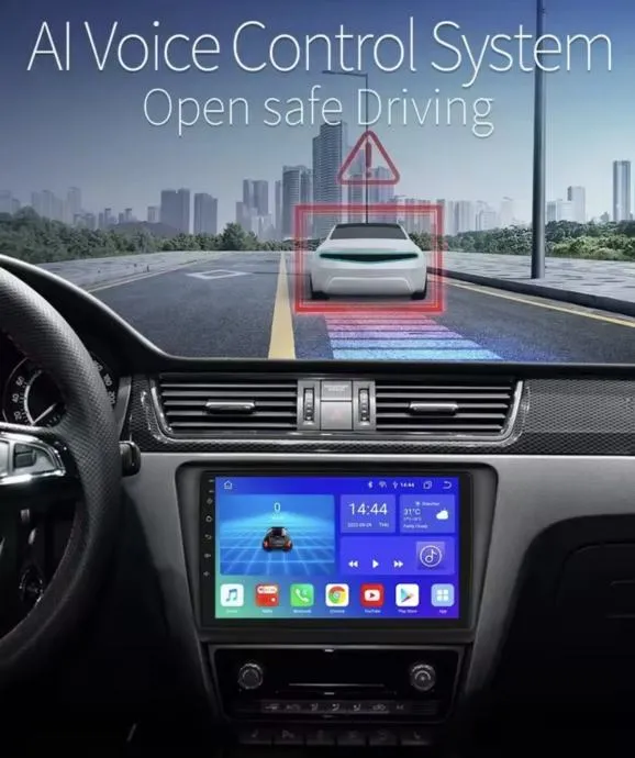 original android ekran skoda rapid 2013-2019 multimedija navigacija - slika 2