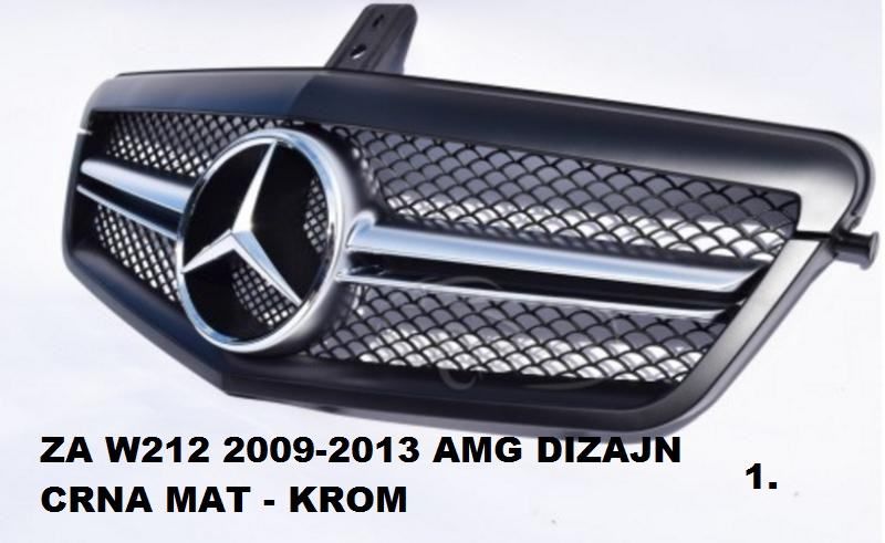 maske za mercedes benz e klasa w212 - amg dizajn- najveći izbor!!! - slika 10