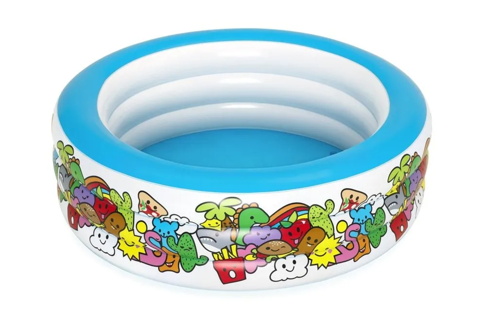 bazen na napuhavanje round 152 cm x 51 cm bestway 51121 - slika 6