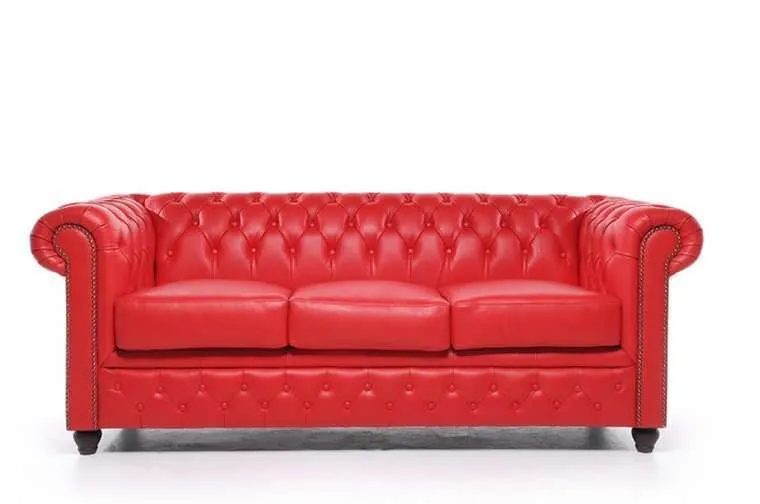 Chesterfield Trosjed Original Leather | 3-sjedišta - Ježdovec, Zagreb