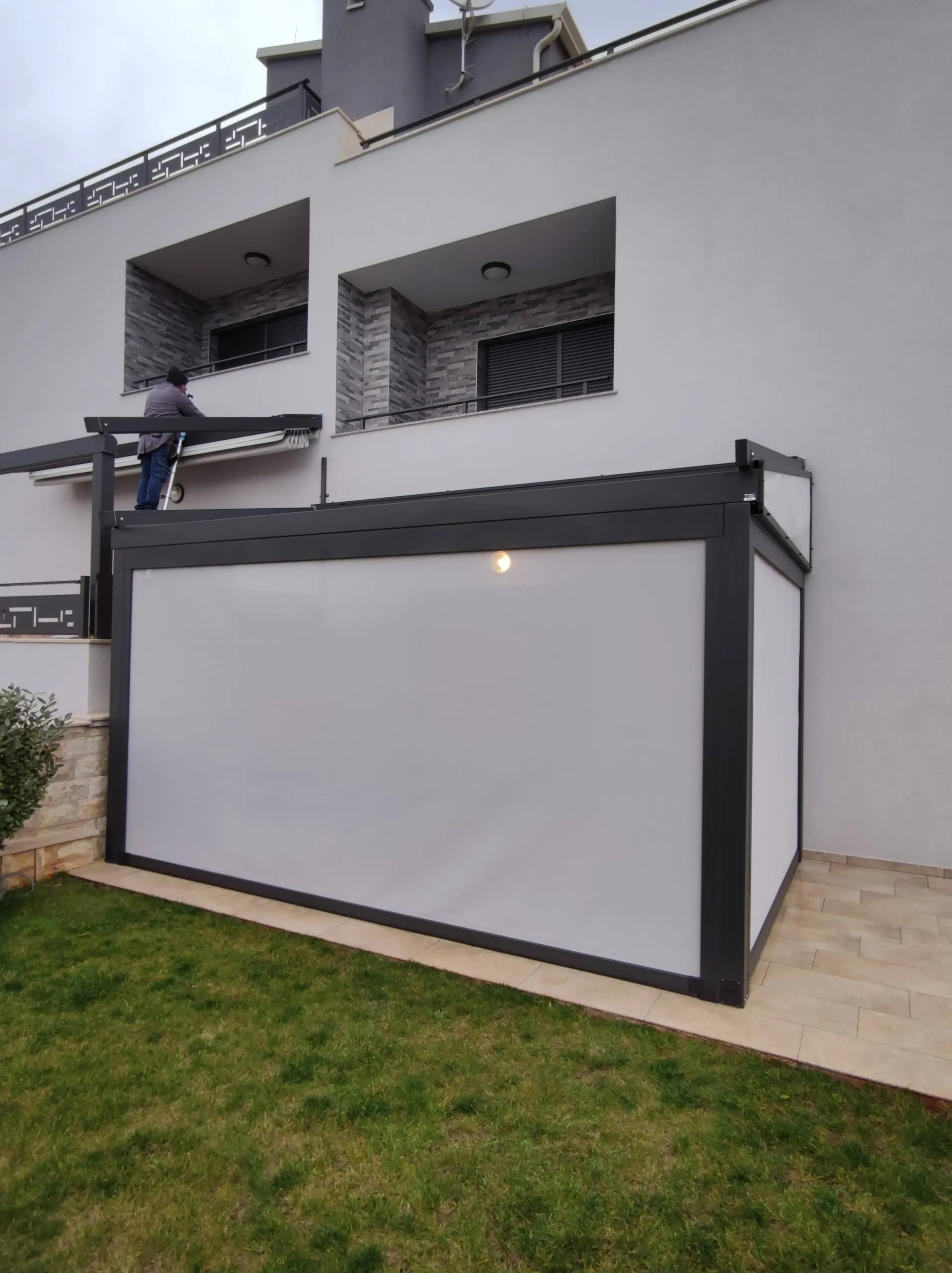 ravna tenda screen elektromotor - slika 8