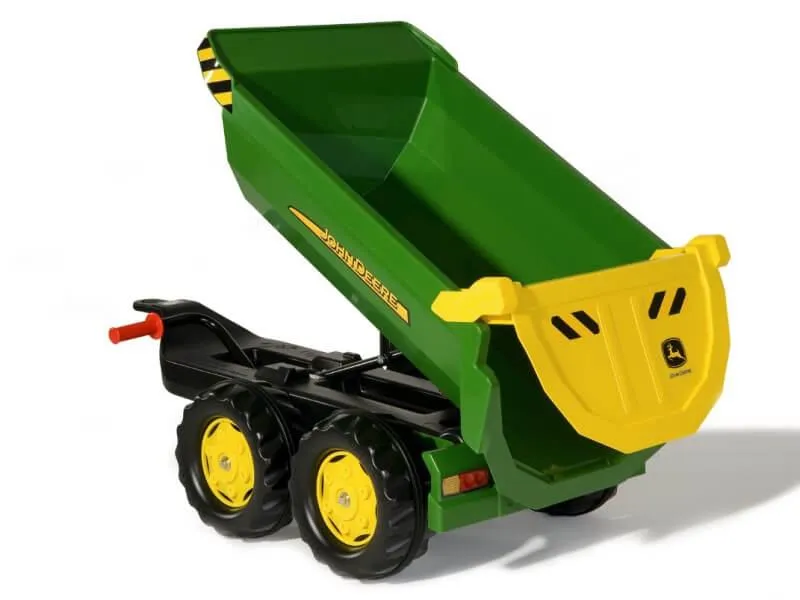 rolly toys halfpipe john deere prikolica s dvije osovine - slika 3