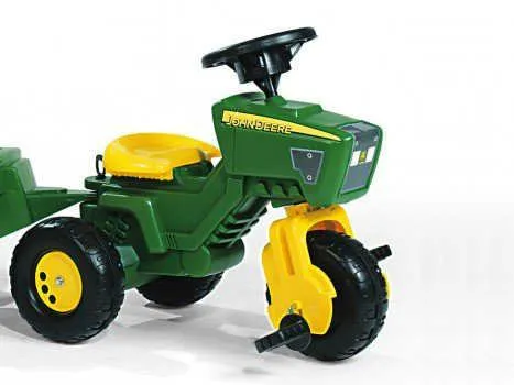 rolly toys tricikl john deere + prikolica - slika 3