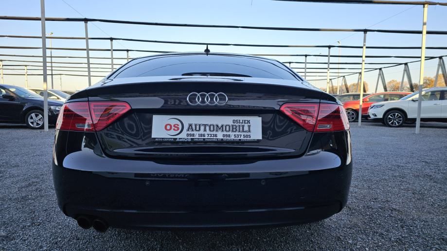 audi a5 sportback 2,0 tdi quattro,automatic,koža,navi,xenon,reg - slika 7