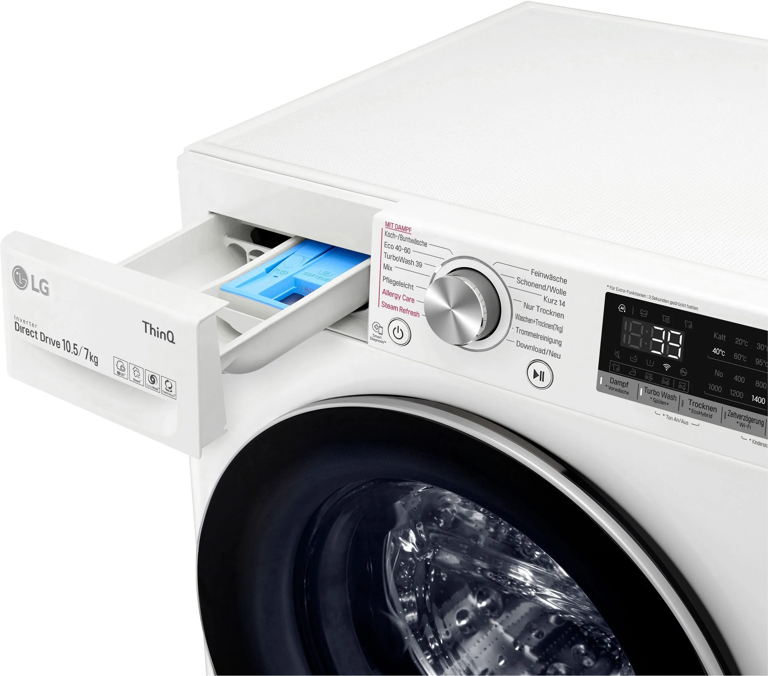 lg perilica-sušilica v7wd107h2e, 10,5 kg, 7 kg - slika 7