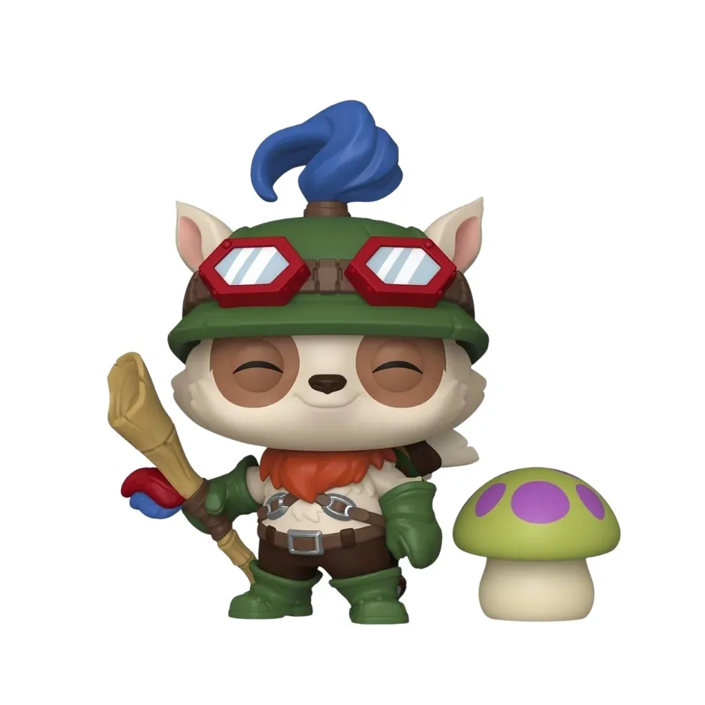 funko pop! & buddy: league of legends – teemo with mushroom #1138 - slika 2