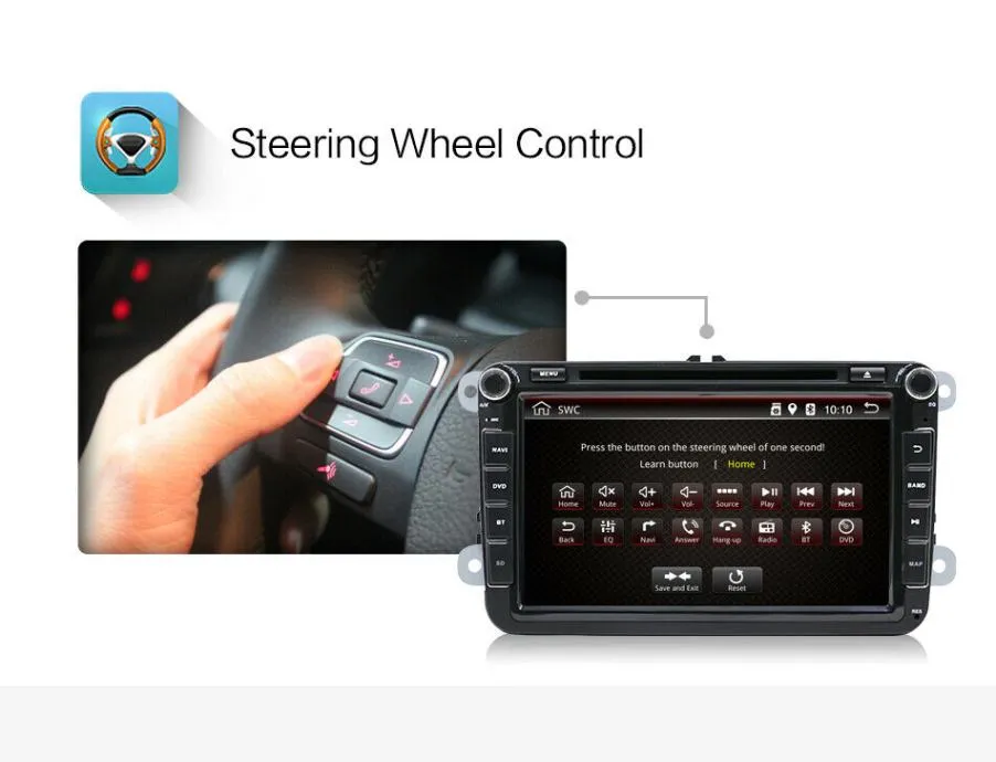 vw tiguan škoda fabia original android 10 multimedija parking kamera - slika 7