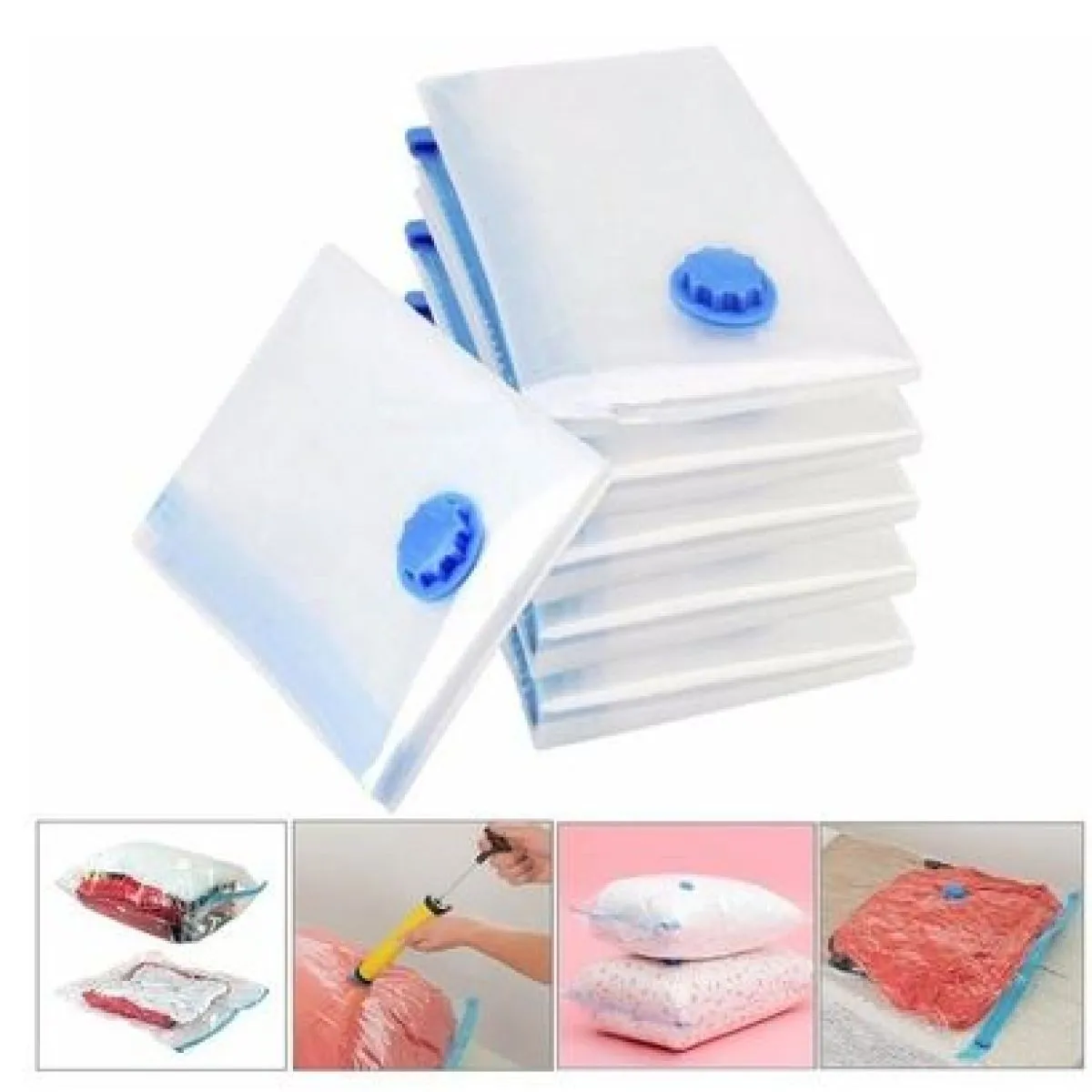 (3kom l paket) vakum vreće space bag -l dimenzije 80 x 100 cm - slika 13