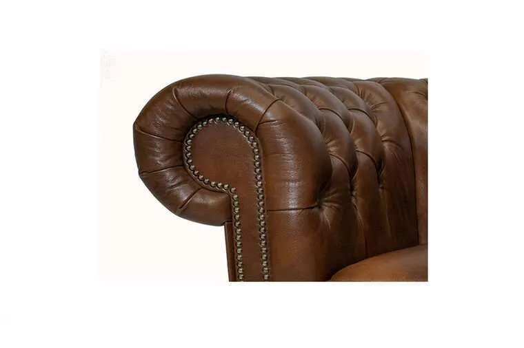 chesterfield fotelja first class leather | 1-sjedište - slika 3