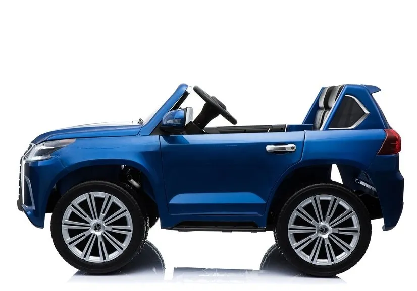 licencirani auto na akumulator lexus dk-lx570 - plavi/lakirani - slika 4
