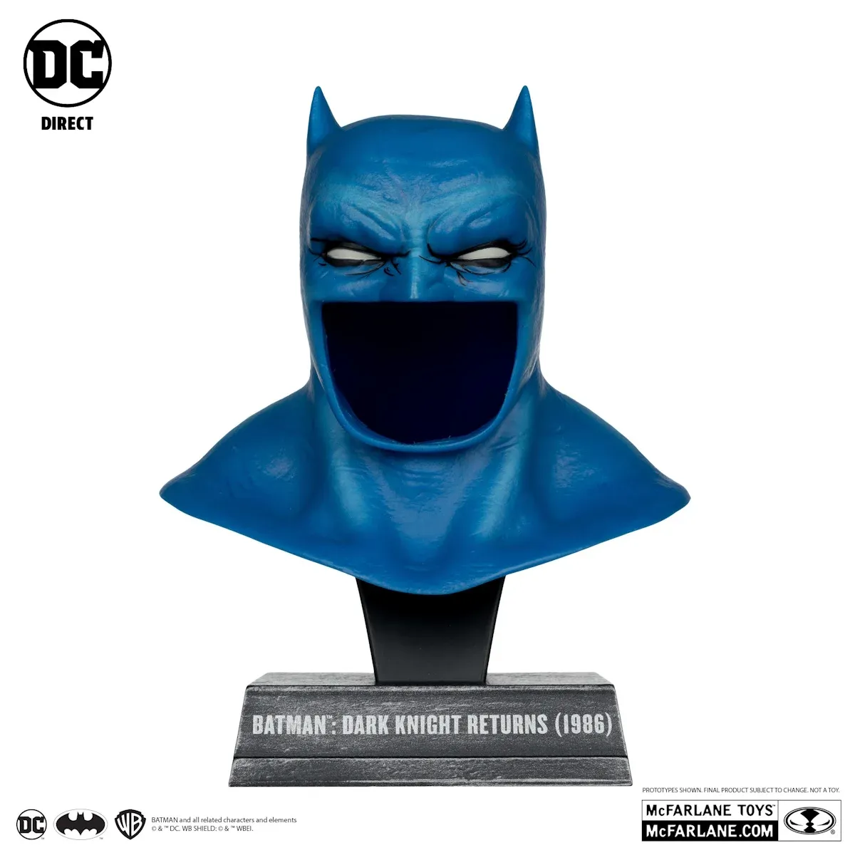 mcfarlane dc direct – batman (dark knight returns) cowl replica - slika 2