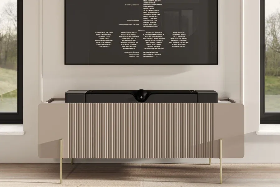 tv komoda malmi 150cm, 2 vrata i 1 ladica, materijal: mdf - slika 2