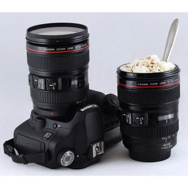 cool šalica u obliku fotografskog objektiva canon - slika 2