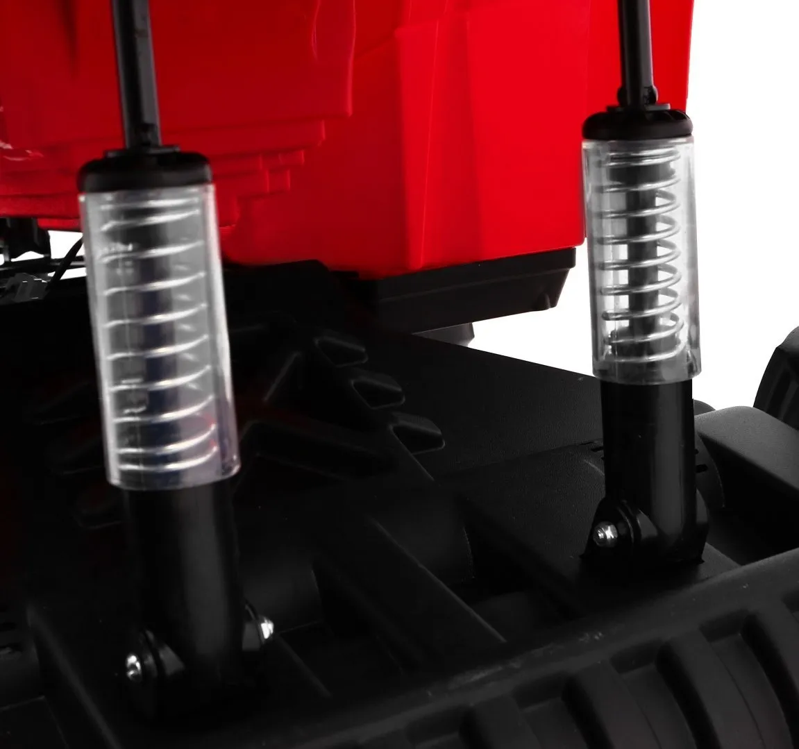 quad na akumulator all-terrain 4 x 4 - crveni - slika 8