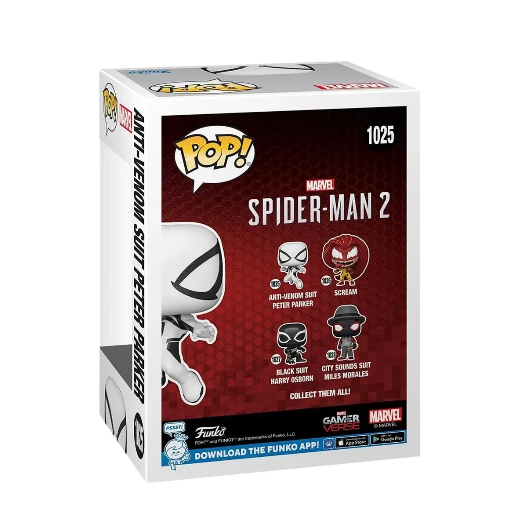 funko pop! marvel: spider-man 2 – anti-venom suit peter parker #1025 - slika 2