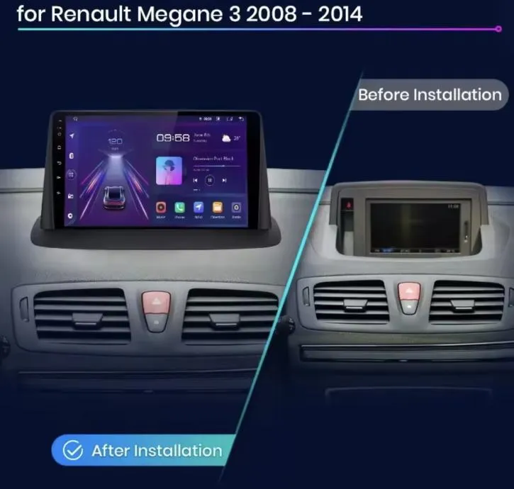original android za renault megane 3 multimedija navigacija kamera gps - slika 15