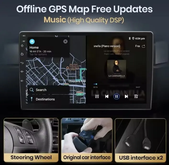 citroen berlingo 2008-2019 android kamera carplay multimedija original - slika 13