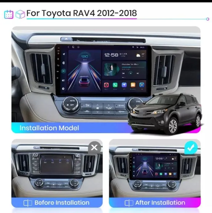 toyota rav 4 2013 2014 2015 2016 2017 2018 original 2din radio android - slika 10