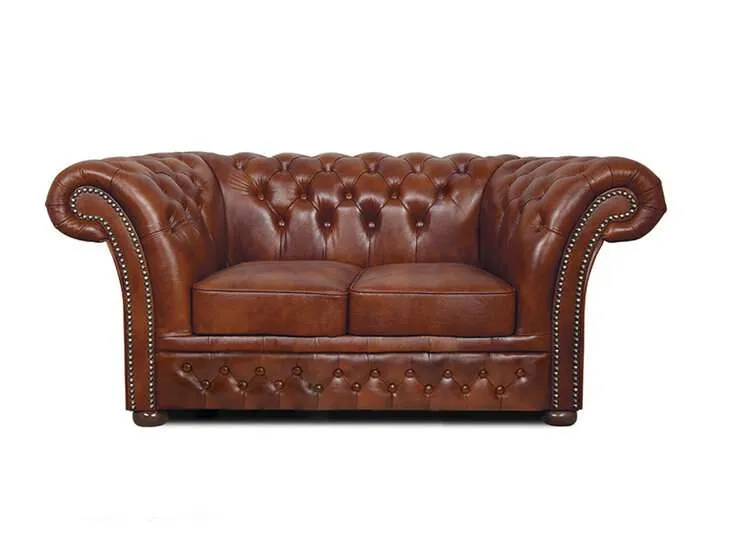 Chesterfield Dvosjed Winfield Basic Luxe Leather | 2-sjedišta - Ježdovec, Zagreb