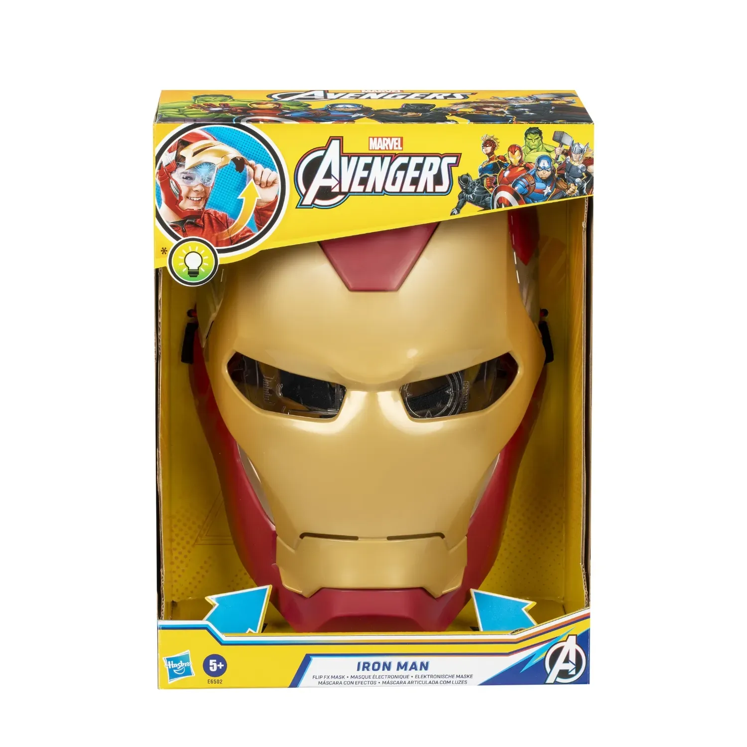hasbro marvel: avengers – iron man dječja maska - slika 3