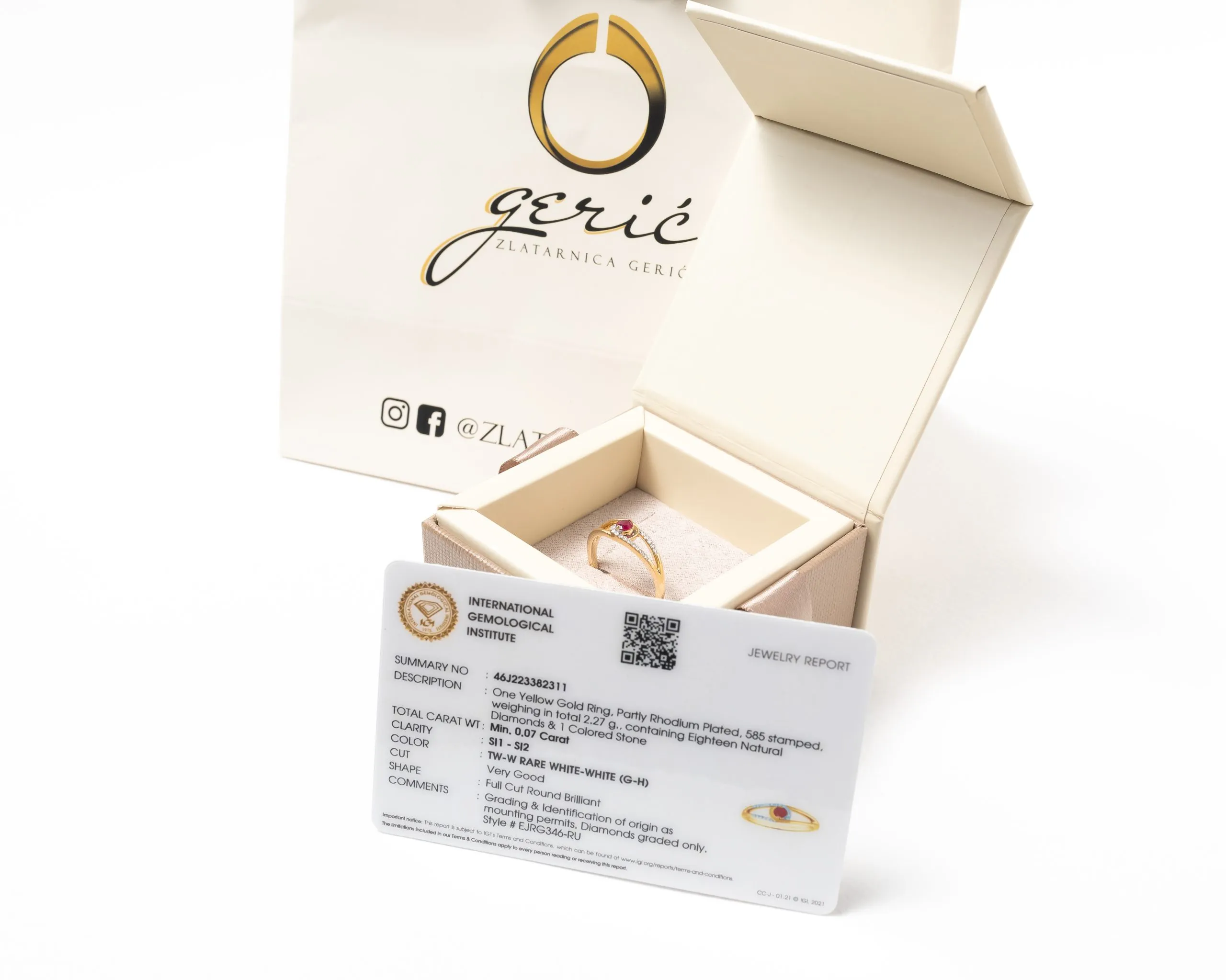 zlatni prsten celeste - slika 2