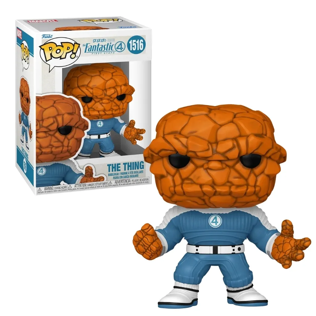 funko pop! marvel: the fantastic four – the thing #1516 - slika 3