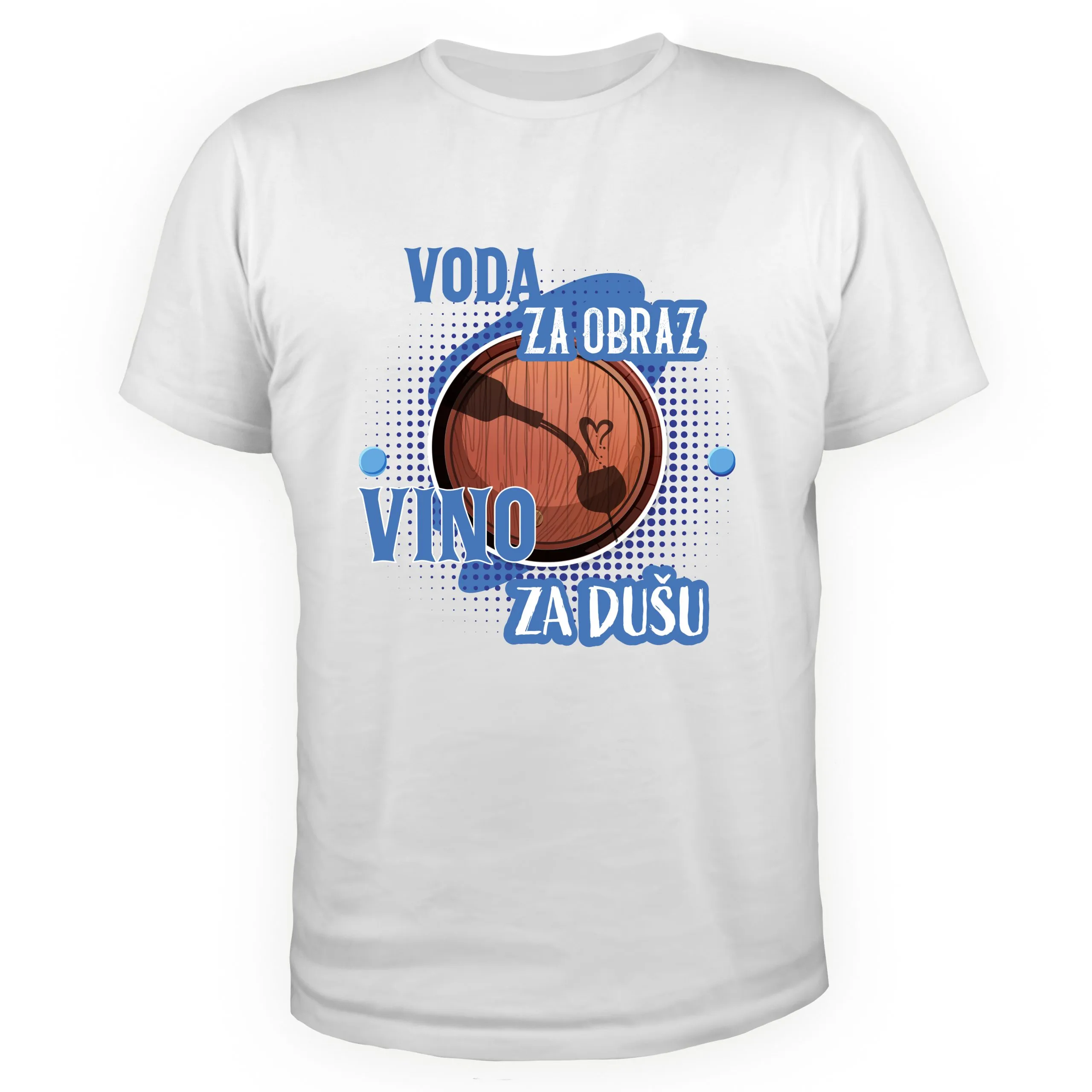 Šaljiva muška majica- Vino - Osijek