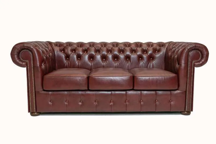 Chesterfield Trosjed Class Leather | 3-sjedišta - Ježdovec, Zagreb