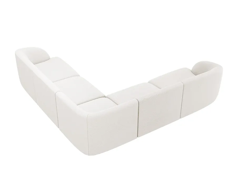 kutna garnitura miley 255x255cm, materijal: boucle - slika 2