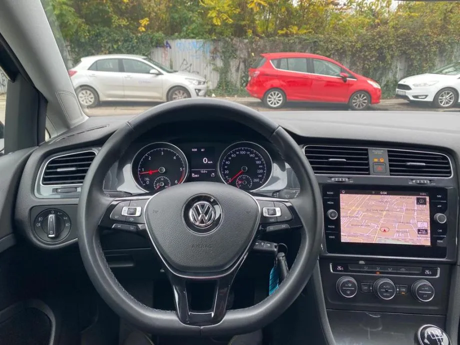 vw golf 7 1,6 tdi bmt, navigacija, tempomat, 4x garancija! - slika 14