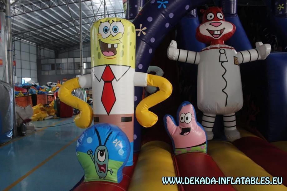 tobogan na napuhavanje spužva bob, novi - slika 5