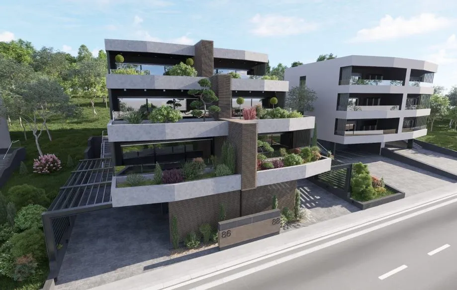 građevinsko zemljište + projekt za 2 urbane vile: našice, 1201 m2 - slika 4