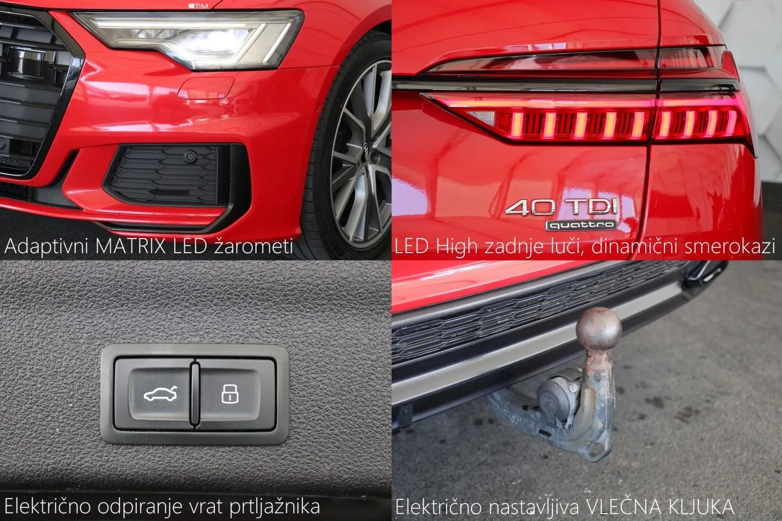 audi a6 avant 40tdi quattro s-tronic s-line 204km matrix virtual - slika 19