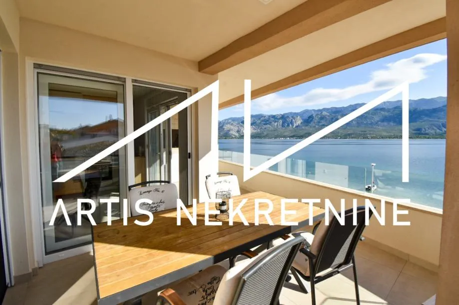 seafront apartment in vinjerac, near zadar – first row to the sea - slika 6