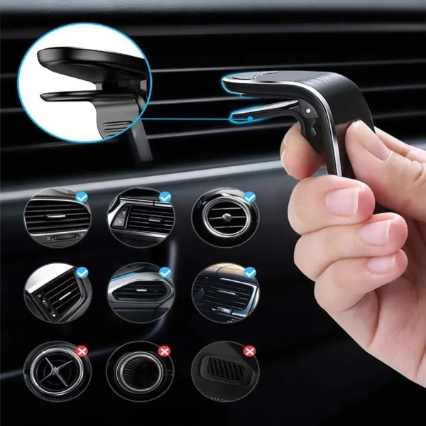 magnetni držač za mobitel - elegantan i snažan držač za automobil - slika 10