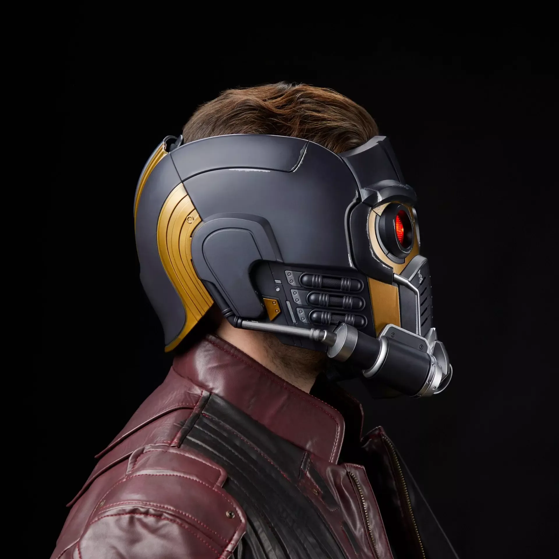 marvel legends series – star-lord electronic roleplay helmet - slika 10