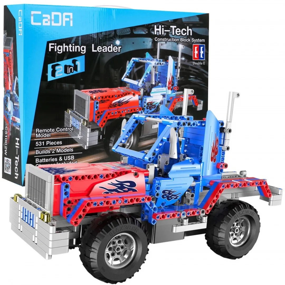 auto na daljinsko upravljanje r/c car truck red ee - slika 4
