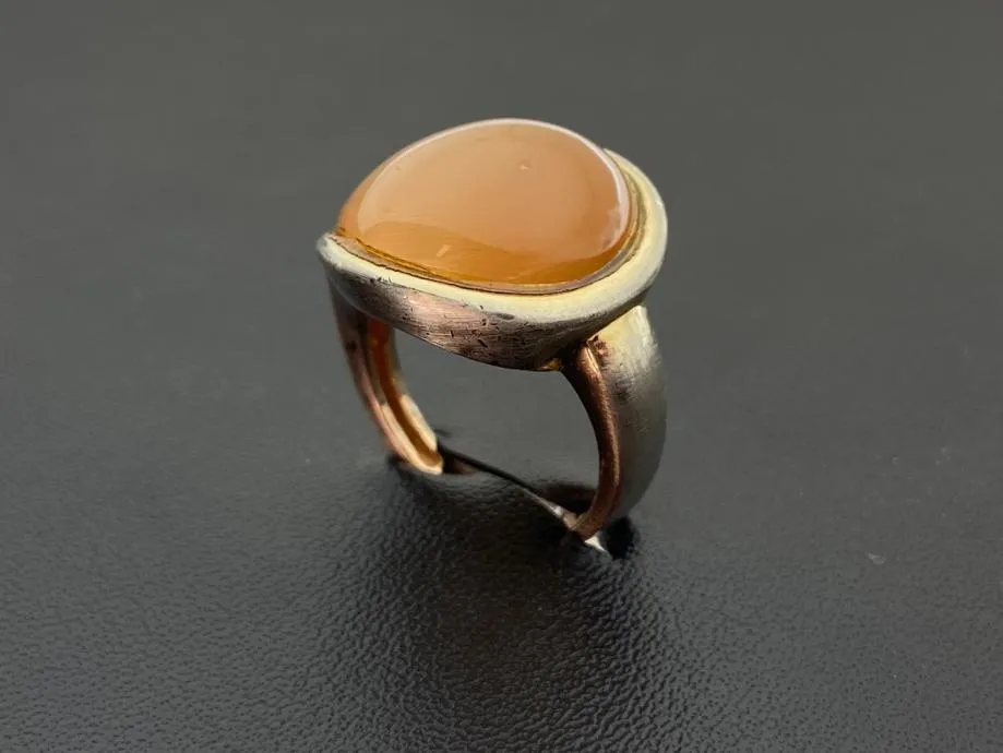vintage srebrni prsten 8.72g .925 / r1, rate !! - slika 3