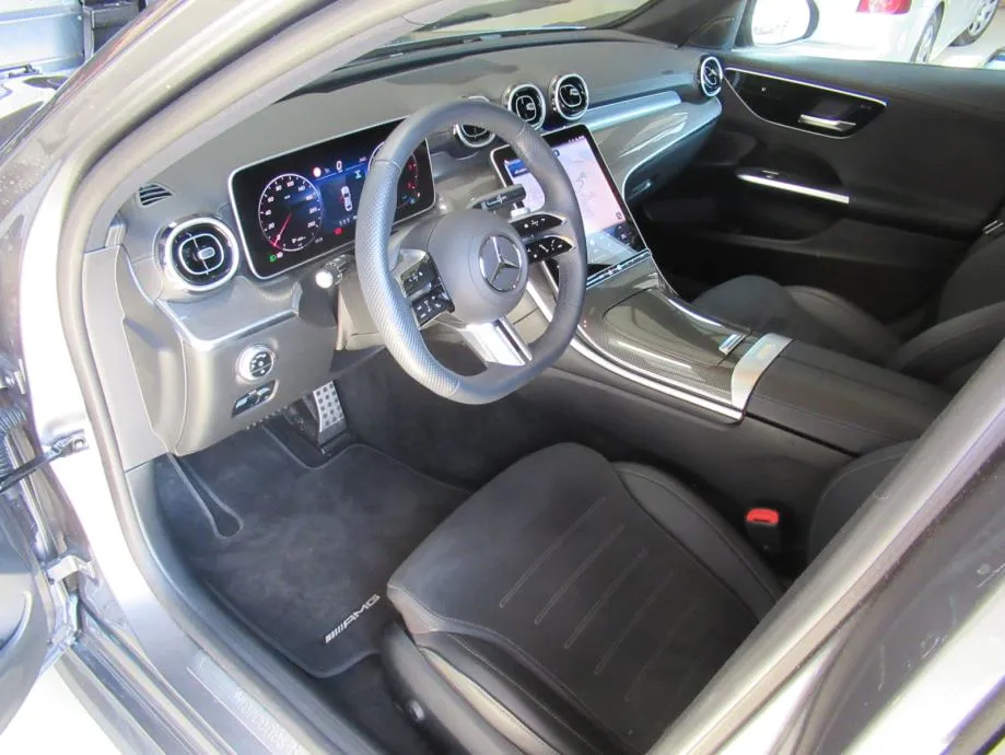 mercedes-benz c-klasa 200 d amg line - slika 12