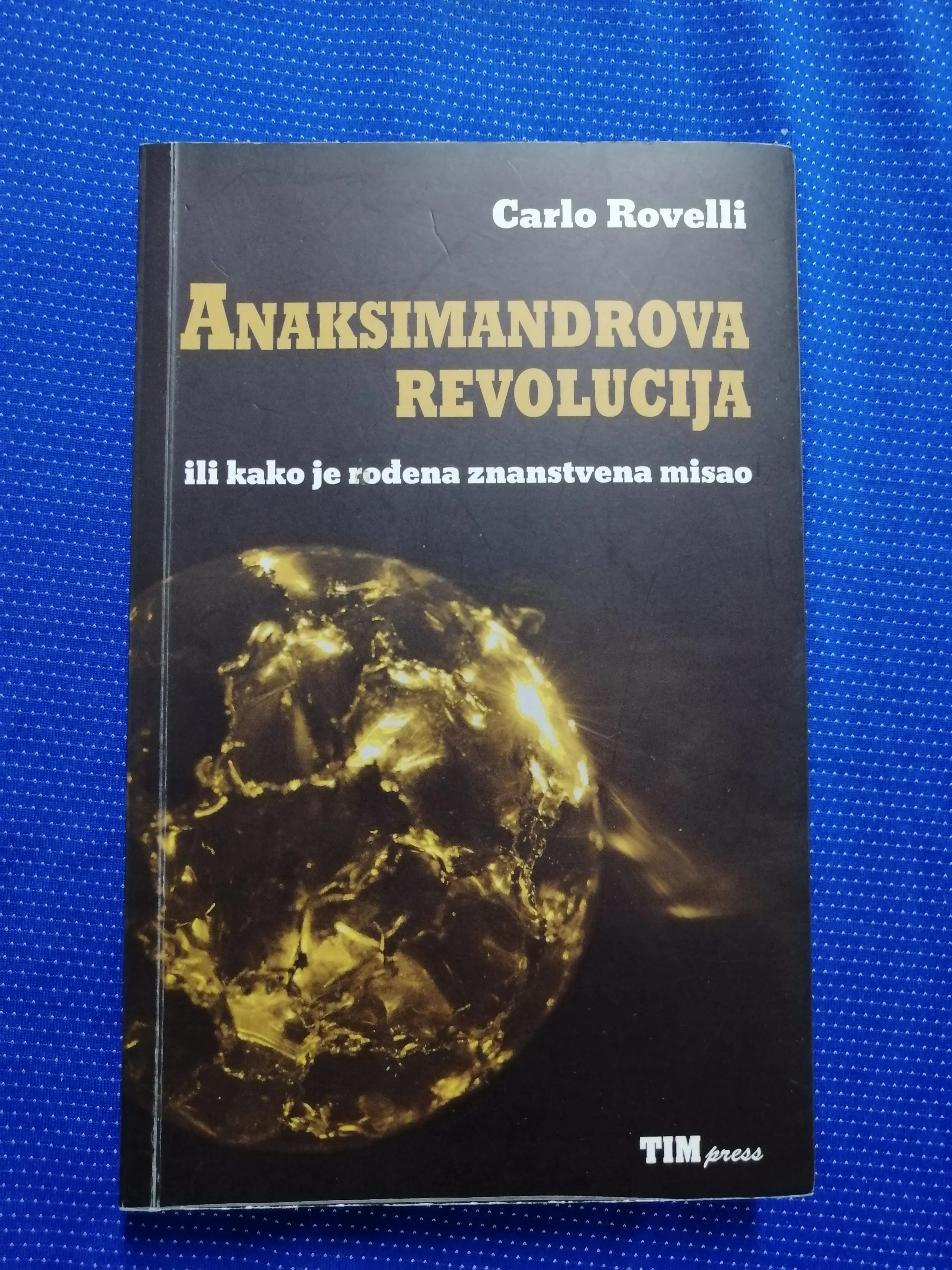 carlo rovelli – anaksimandrova revolucija - slika 1