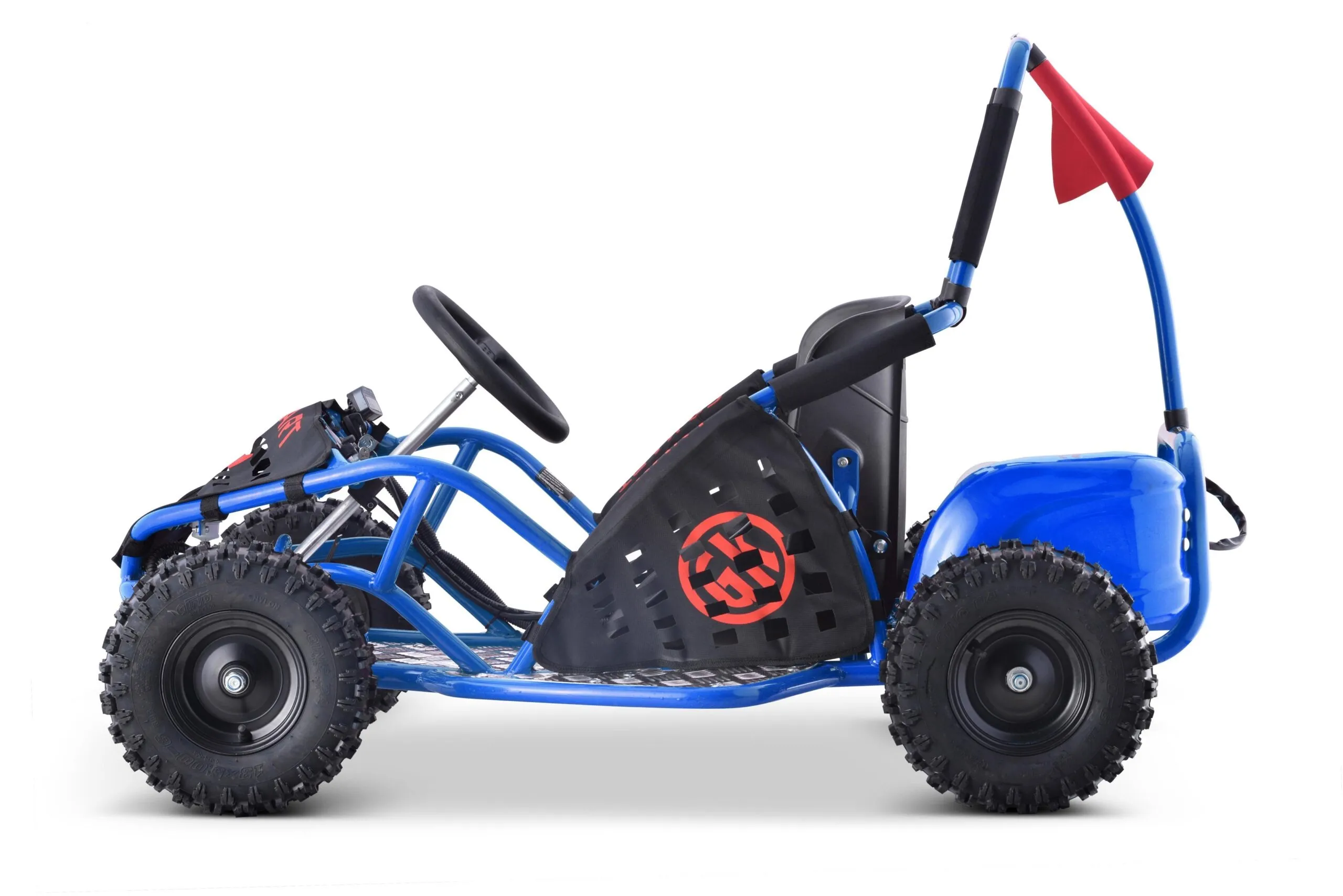 go-kart na akumulator fast dragon - plavi - slika 5
