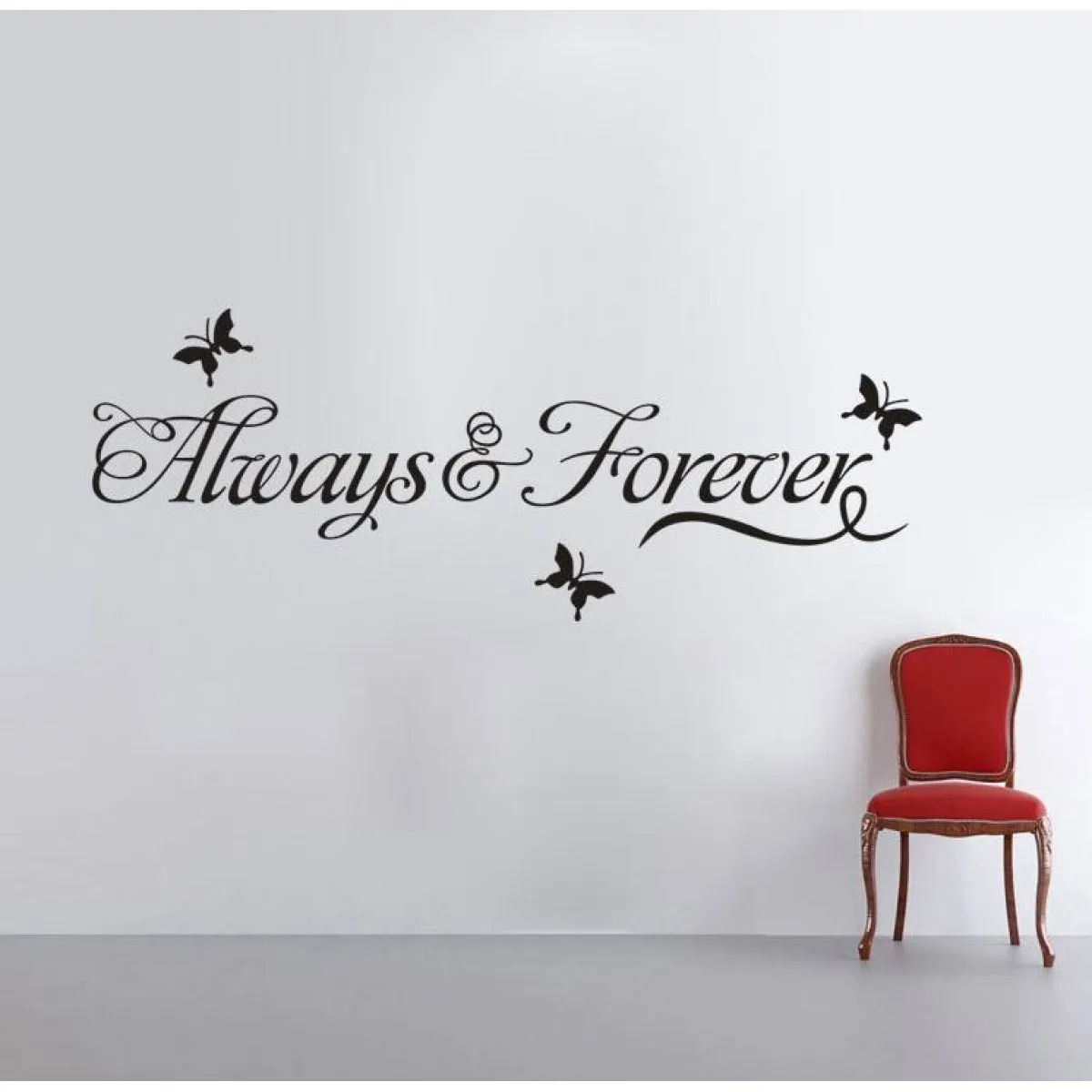 zidna naljepnica always & forever - slika 2